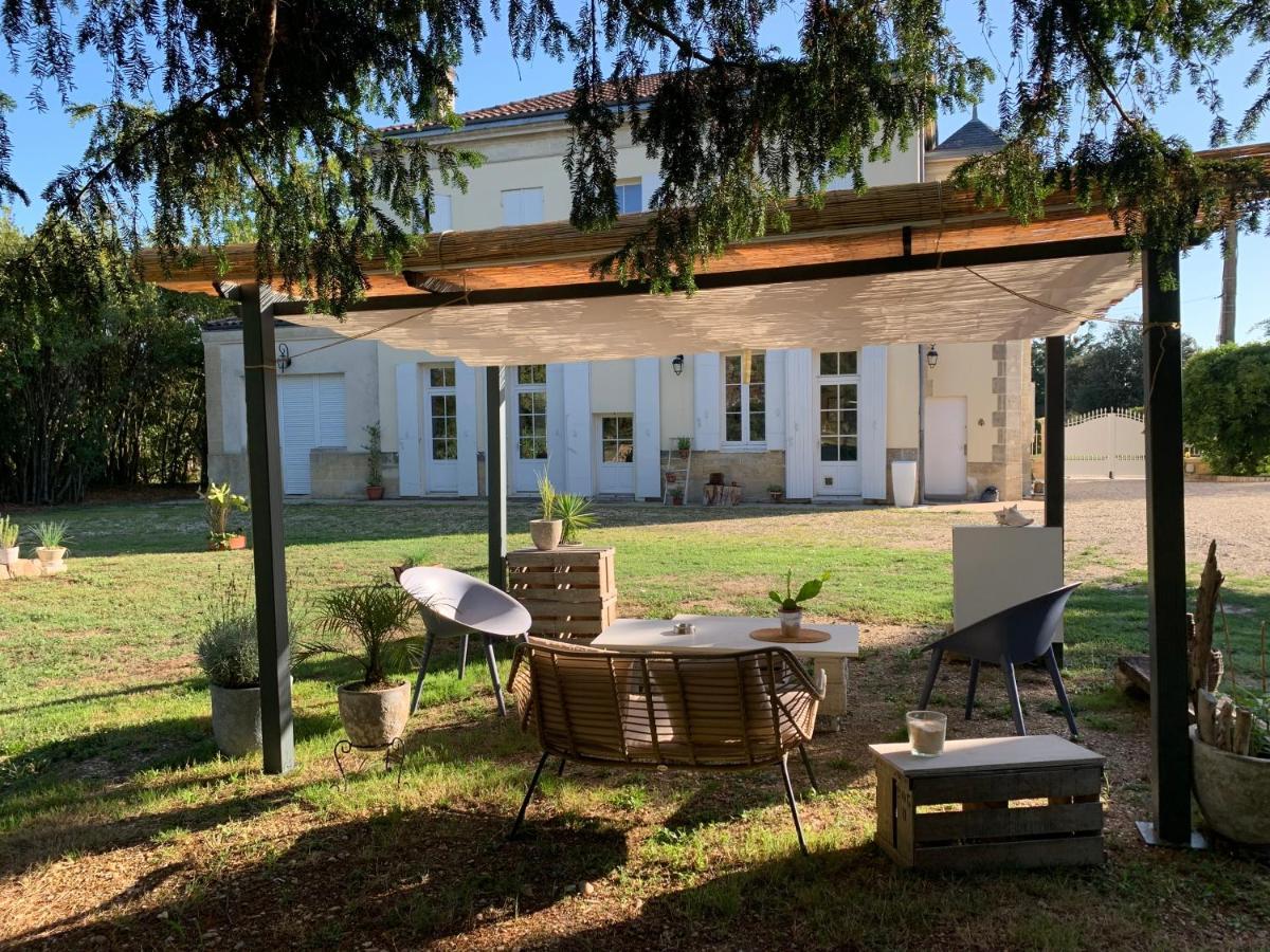 Suite Privative Abella - Aile De Maison Bourgeoise Ambares-et-Lagrave Exterior foto
